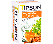 Load image into Gallery viewer, Organic Moringa & Turmeric - 25 Enveloped Tea Bags