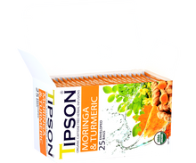 Load image into Gallery viewer, Organic Moringa & Turmeric - 25 Enveloped Tea Bags