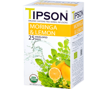 Load image into Gallery viewer, Organic Moringa & Lemon - 25 Enveloped Tea Bags