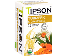 Load image into Gallery viewer, Organic Turmeric & Chamomile - 25 Enveloped Tea bags