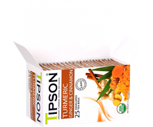 Load image into Gallery viewer, Organic Turmeric Ginger & Cinnamon - 25 Enveloped Tea Bags