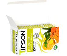 Load image into Gallery viewer, Organic Turmeric Ginger & Lemon - 25 Enveloped Tea Bags
