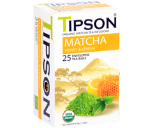 Load image into Gallery viewer, Organic Matcha Honey & Lemon - 25 Enveloped Tea Bags