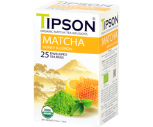 Load image into Gallery viewer, Organic Matcha Honey & Lemon - 25 Enveloped Tea Bags