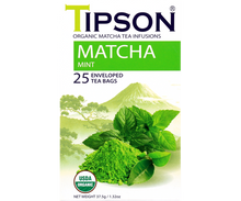 Load image into Gallery viewer, Organic Matcha & Mint - 25 Enveloped Tea Bags