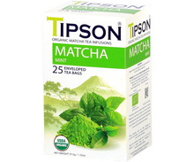 Load image into Gallery viewer, Organic Matcha & Mint - 25 Enveloped Tea Bags
