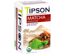 Load image into Gallery viewer, Organic Matcha Masala Chai - 25 Enveloped Tea Bags