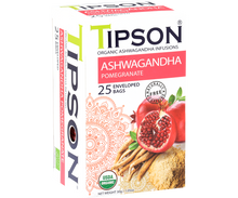 Load image into Gallery viewer, Organic Ashwagandha With Pomegranate - 25 Enveloped Tea Bags