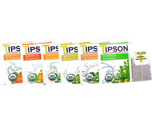Load image into Gallery viewer, Tipson Organic Moringa Assorted - 60 Enveloped Tea Bags