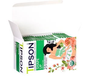 Organic Beauty Tea Shape Up - 25 Enveloped Tea Bags